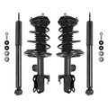 Unity 4-11803-259050-001 Front and Rear Complete Strut Assembly Shock Kit 4-11803-259050-001